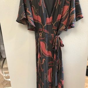 Free People wrap dress